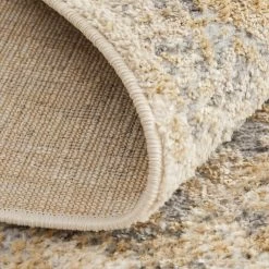 Feizy Rugs Camellia 4'3" X 6'3" Gray And Beige Area Rug -Carpet And Flooring Stores 6083762 4