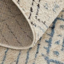 Feizy Rugs Camellia 4'3" X 6'3" Ivory And Blue Area Rug 3 Feizy Rugs Camellia 4'3" X 6'3" Ivory And Blue Area Rug -Carpet And Flooring Stores 6084000 4