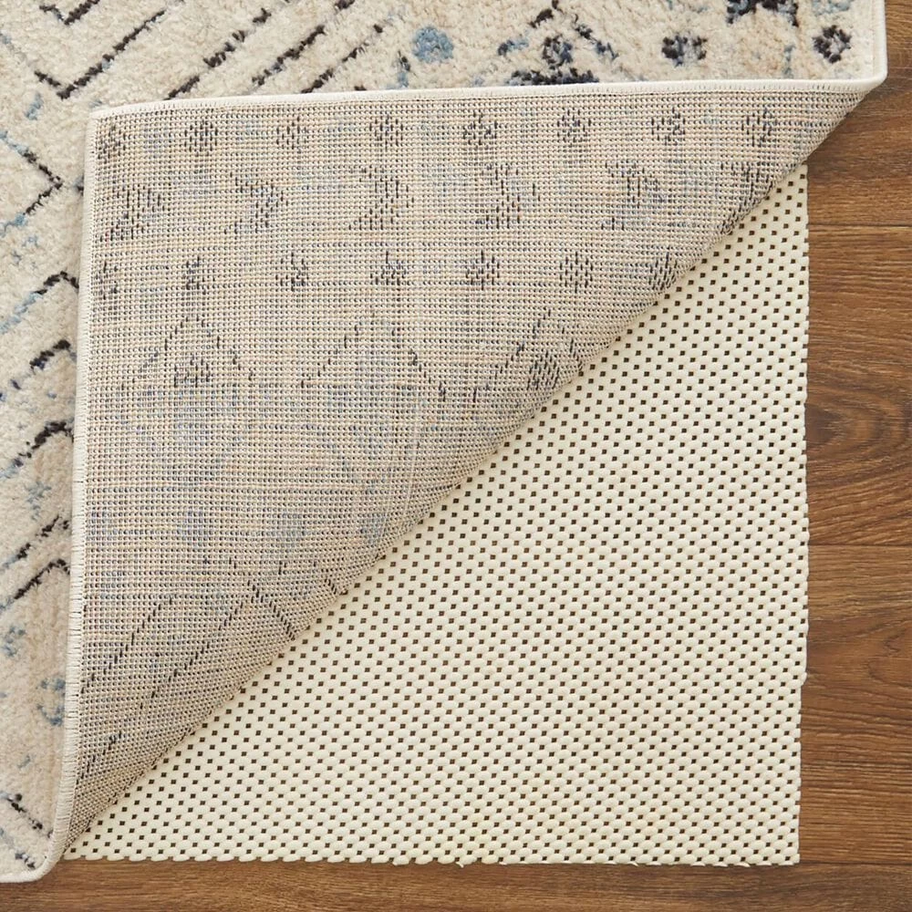 Feizy Rugs Camellia 4'3" x 6'3" Ivory and Blue Area Rug Feizy Rugs Camellia 4'3" X 6'3" Ivory And Blue Area Rug -Carpet And Flooring Stores 6084000 5
