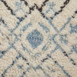Feizy Rugs Camellia 4'3" X 6'3" Ivory And Blue Area Rug 5 Feizy Rugs Camellia 4'3" X 6'3" Ivory And Blue Area Rug -Carpet And Flooring Stores 6084000 6