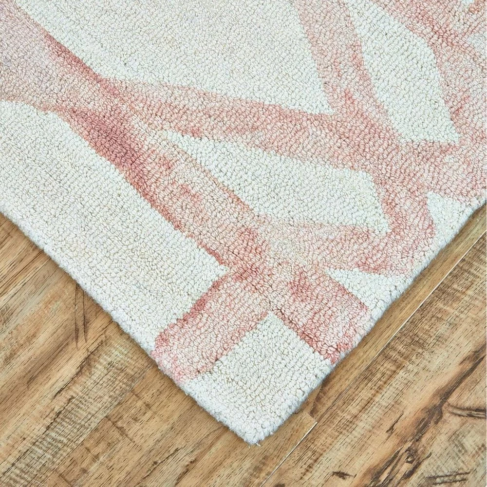 Feizy Rugs 8571F Lorrain Pink / Ivory 8' x 11' Area Rug Feizy Rugs 8571F Lorrain Pink / Ivory 8' X 11' Area Rug -Carpet And Flooring Stores 6090726 3