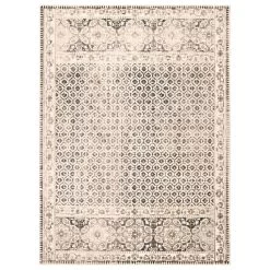 Feizy Rugs 3874F Kano Ivory / Gray 2'2" X 3' Area Rug