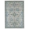 Feizy Rugs 3378F Katari Gray / Blue 4'3" X 6'3" Area Rug