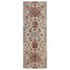 Feizy Rugs 39C9F Nolan Red / Ivory 2'-10" X 7'-10" Runner