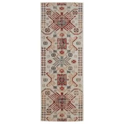 Feizy Rugs 39C9F Nolan Red / Ivory 2'-10" X 7'-10" Runner