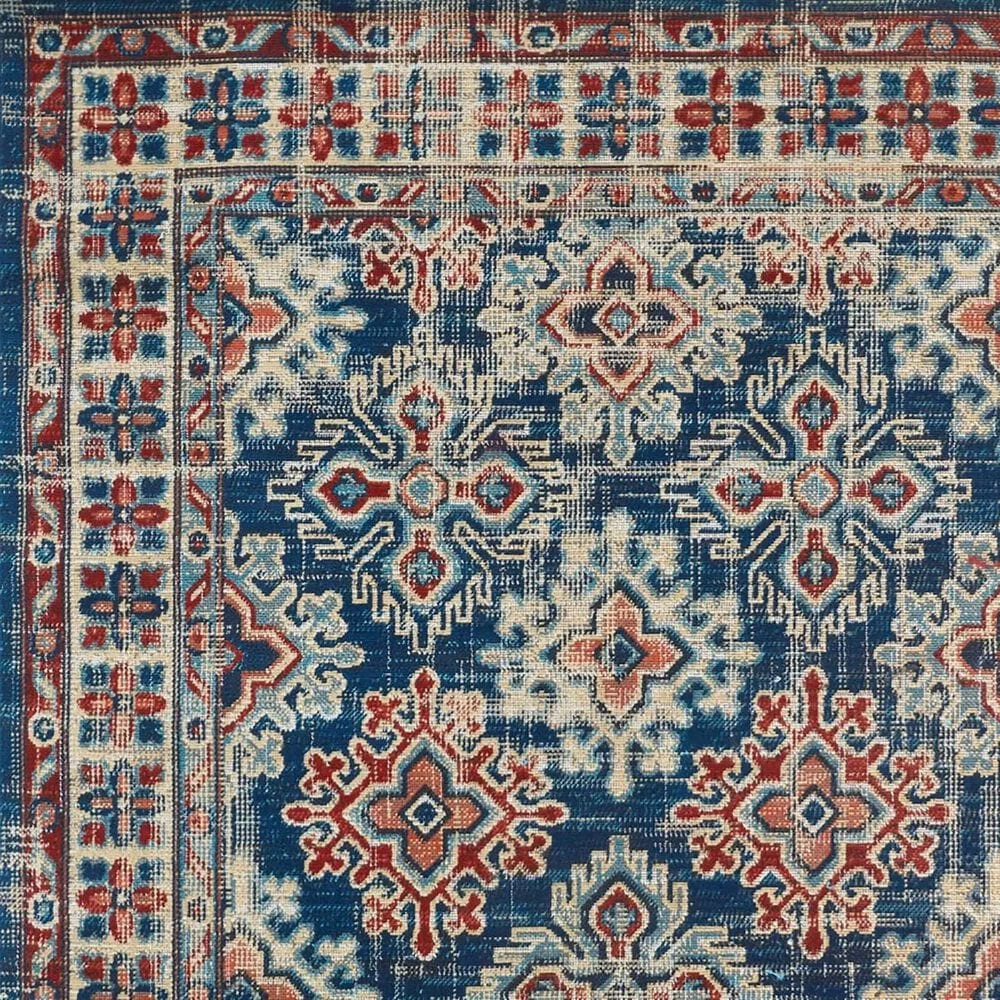 Feizy Rugs 39CAF Nolan Blue Multi 2'-10" x 7'-10" Runner Feizy Rugs 39CAF Nolan Blue Multi 2'-10" X 7'-10" Runner -Carpet And Flooring Stores 6091930 5