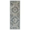 Feizy Rugs 39CDF Nolan Gray / Blue 2'-10" X 7'-10" Runner