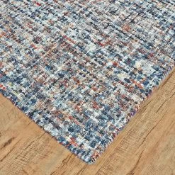 Feizy Rugs 8388F St. Germaine Ivory / Teal 5' X 8' Area Rug -Carpet And Flooring Stores 6092045 3