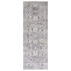 Feizy Rugs Macklaine 2'10" X 7'10" Beige And Silver Runner