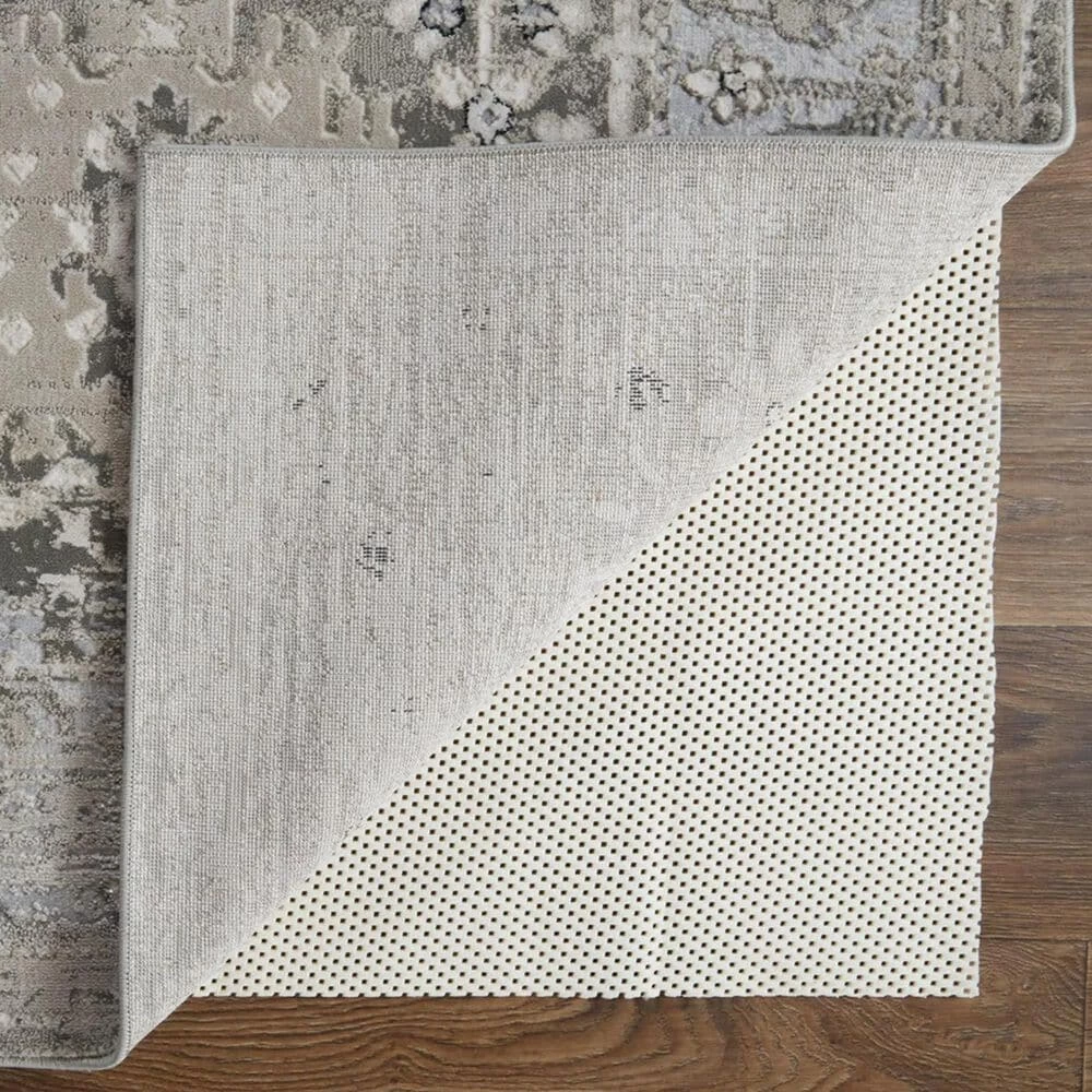 Feizy Rugs Macklaine 2'10" x 7'10" Beige and Silver Runner Feizy Rugs Macklaine 2'10" X 7'10" Beige And Silver Runner -Carpet And Flooring Stores 6092201 4