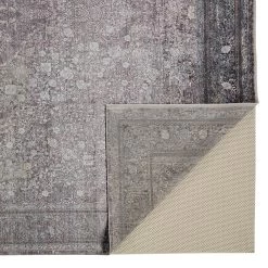 Feizy Rugs 3967F Sarrant Gray / Silver 12' X 15' Area Rug -Carpet And Flooring Stores 6092995 4