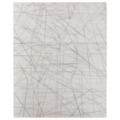 Feizy Rugs Whitton 4' X 6' Ivory And Charcoal Area Rug