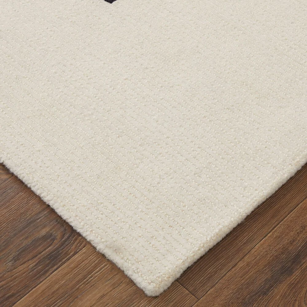 Feizy Rugs Maguire 3'6" x 5'6" Ivory and Gray Area Rug Feizy Rugs Maguire 3'6" X 5'6" Ivory And Gray Area Rug -Carpet And Flooring Stores 6157509 3