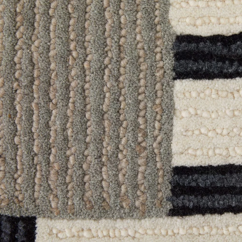 Feizy Rugs Maguire 3'6" x 5'6" Ivory and Gray Area Rug Feizy Rugs Maguire 3'6" X 5'6" Ivory And Gray Area Rug -Carpet And Flooring Stores 6157509 6