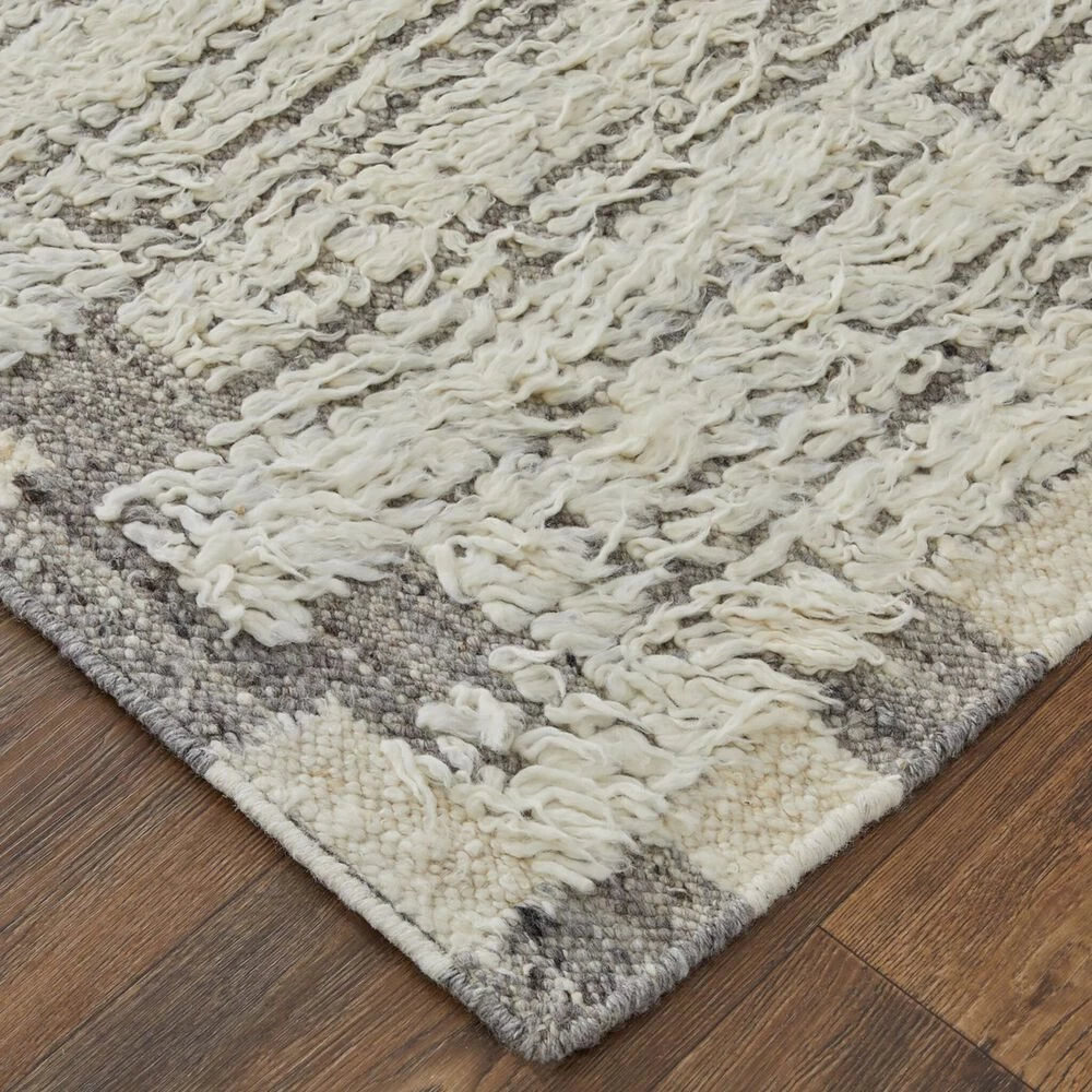 Feizy Rugs Ashby 8906F 3'6" x 5'6" Ivory and Gray Area Rug Feizy Rugs Ashby 8906F 3'6" X 5'6" Ivory And Gray Area Rug -Carpet And Flooring Stores 6180006 3