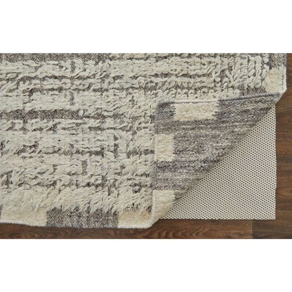 Feizy Rugs Ashby 8906F 3'6" x 5'6" Ivory and Gray Area Rug Feizy Rugs Ashby 8906F 3'6" X 5'6" Ivory And Gray Area Rug -Carpet And Flooring Stores 6180006 4