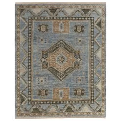 Feizy Rugs Fillmore 3' X 5' Blue And Green Area Rug