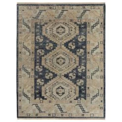 Feizy Rugs Fillmore 3' X 5' Blue And Ivory Area Rug