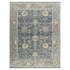 Amer Rugs Jaigarh 2' X 3' Denim And Slate Area Rug