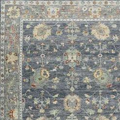 Amer Rugs Jaigarh 2' X 3' Denim And Slate Area Rug -Carpet And Flooring Stores 6216156 10