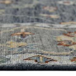 Amer Rugs Jaigarh 2' X 3' Denim And Slate Area Rug -Carpet And Flooring Stores 6216156 9
