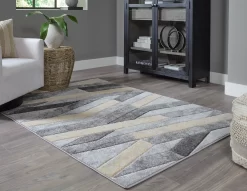 Wittson Beige/Gray Medium Rug Signature Design By Ashley Contemporary Area Rugs Wittson Beige/Gray Medium Rug -Carpet And Flooring Stores 6b4ec21cc911472aa57d5a54e59c3c61 1