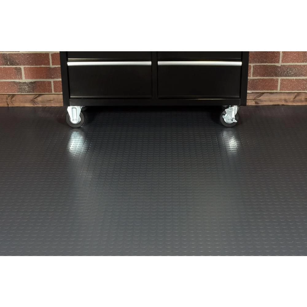 Husky Coin 10 ft. Wide x Your Choice Length Grey Commercial Grade Vinyl Flooring Husky Coin 10 Ft. Wide X Your Choice Length Grey Commercial Grade Vinyl Flooring -Carpet And Flooring Stores