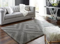 Paulick Medium Gray Rug Signature Design By Ashley Contemporary Area Rugs Paulick Medium Gray Rug -Carpet And Flooring Stores 7b59ed1f7b6d4b059cd610049f4019e0