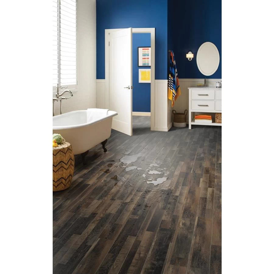 SMARTCORE 11-Piece 5-in x 48.03-in Baldwin Oak Luxury Vinyl Plank Flooring SMARTCORE 11-Piece 5-in X 48.03-in Baldwin Oak Luxury Vinyl Plank Flooring -Carpet And Flooring Stores 836215302383 11468352 dd88f786 7156 4c17 85b6