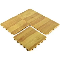 Greatmats Basketball Pro Maple 12-1/8 In. X 12-1/8 In. Interlocking Gym Court Vinyl Tile Flooring (26.5 Sq .ft.) (26-Pack) -Carpet And Flooring Stores 90b290fd80637771c658f97017550f89 1800x1800