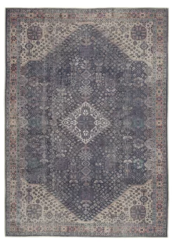 Rowner 5'2" X 7'1" Rug Signature Design By Ashley Machine Washable Rugs Rowner 5'2" X 7'1" Rug