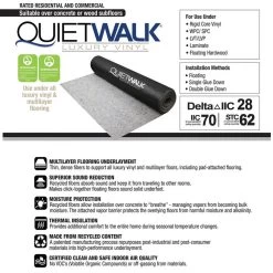 QuietWalk 100 Square Foot Luxury Vinyl Sound Reflecting Flooring Underlayment -Carpet And Flooring Stores f5616c9f 2ce5 4c99 a06c b369cf0b4aa4 1.4658ff3c87b01e0de34d5365742ff868 1800x1800