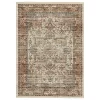 Jirair Tan/Blue/Rust Large Rug Signature Design By Ashley Traditional Classics Area Rugs Jirair Tan/Blue/Rust Large Rug