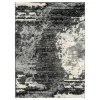 Roskos Black/Gray Large Rug Signature Design By Ashley Contemporary Area Rugs Roskos Black/Gray Large Rug