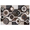 Guintte Black/Brown/Cream Medium Rug Signature Design By Ashley Contemporary Area Rugs Guintte Black/Brown/Cream Medium Rug