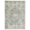 Precia Gray/Cream Medium Rug Signature Design By Ashley Casual Area Rugs Precia Gray/Cream Medium Rug